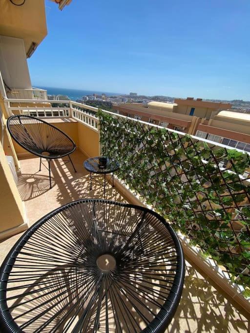 Apt Con Espectacular Vista, Piscinas, Recep 24 Hs Benalmádena Exterior photo