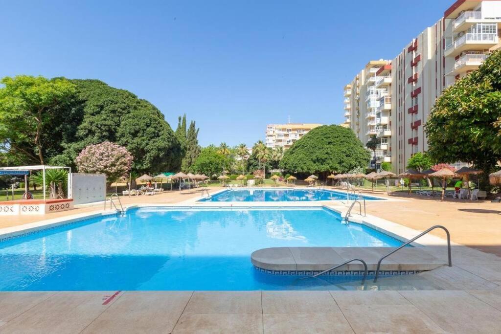 Apt Con Espectacular Vista, Piscinas, Recep 24 Hs Benalmádena Exterior photo